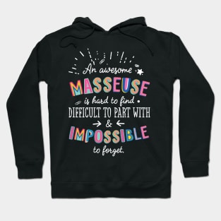 An awesome Masseuse Gift Idea - Impossible to Forget Quote Hoodie